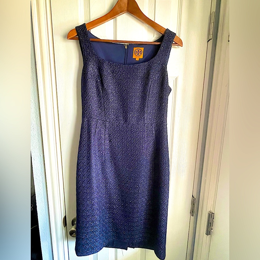 Tory Burch Navy blue dress Size 6